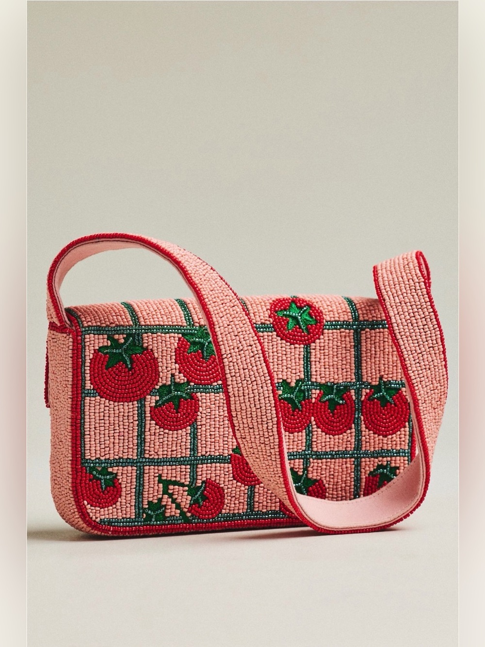 Anthropologie Fiona Beaded Bag: Food & Drink Edition NWT - Picture 2 of 6